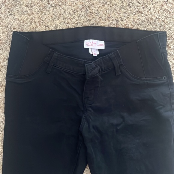 Black Maternity Jeans. - Picture 2 of 4